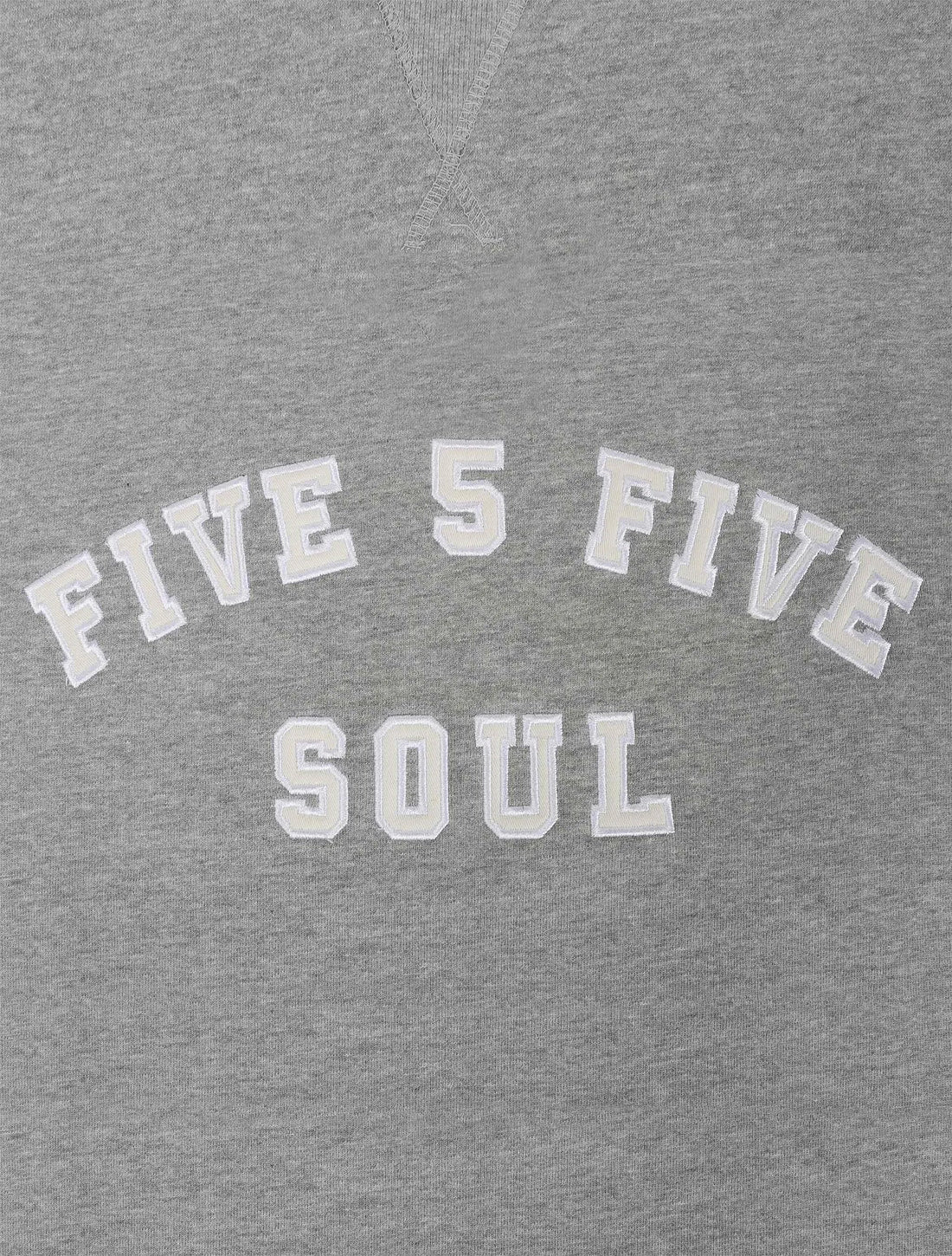 Triple 5 Mens Essex Crewneck - Heather Grey by Denim Exchange