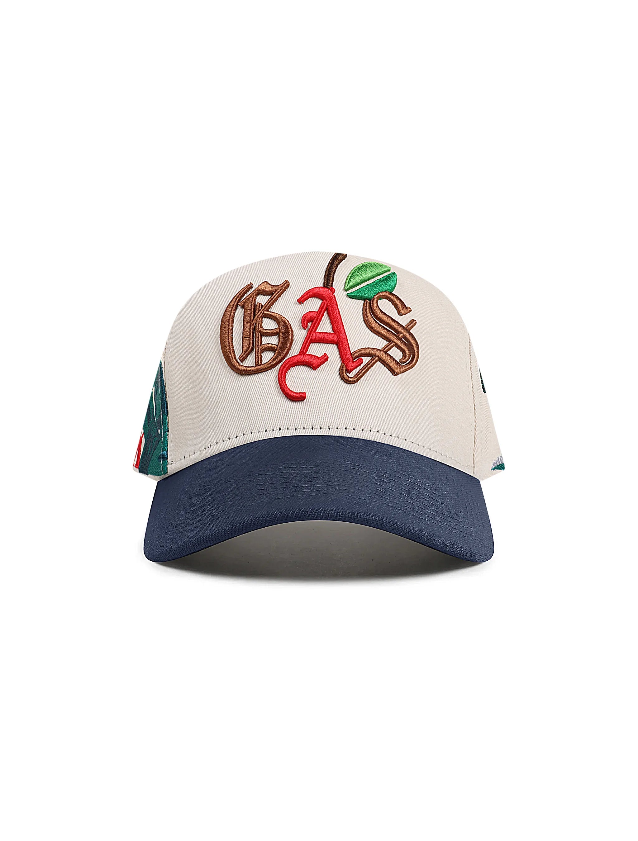 GasNYC Rotten Apple Hat - Cream/Navy by Denim Exchange