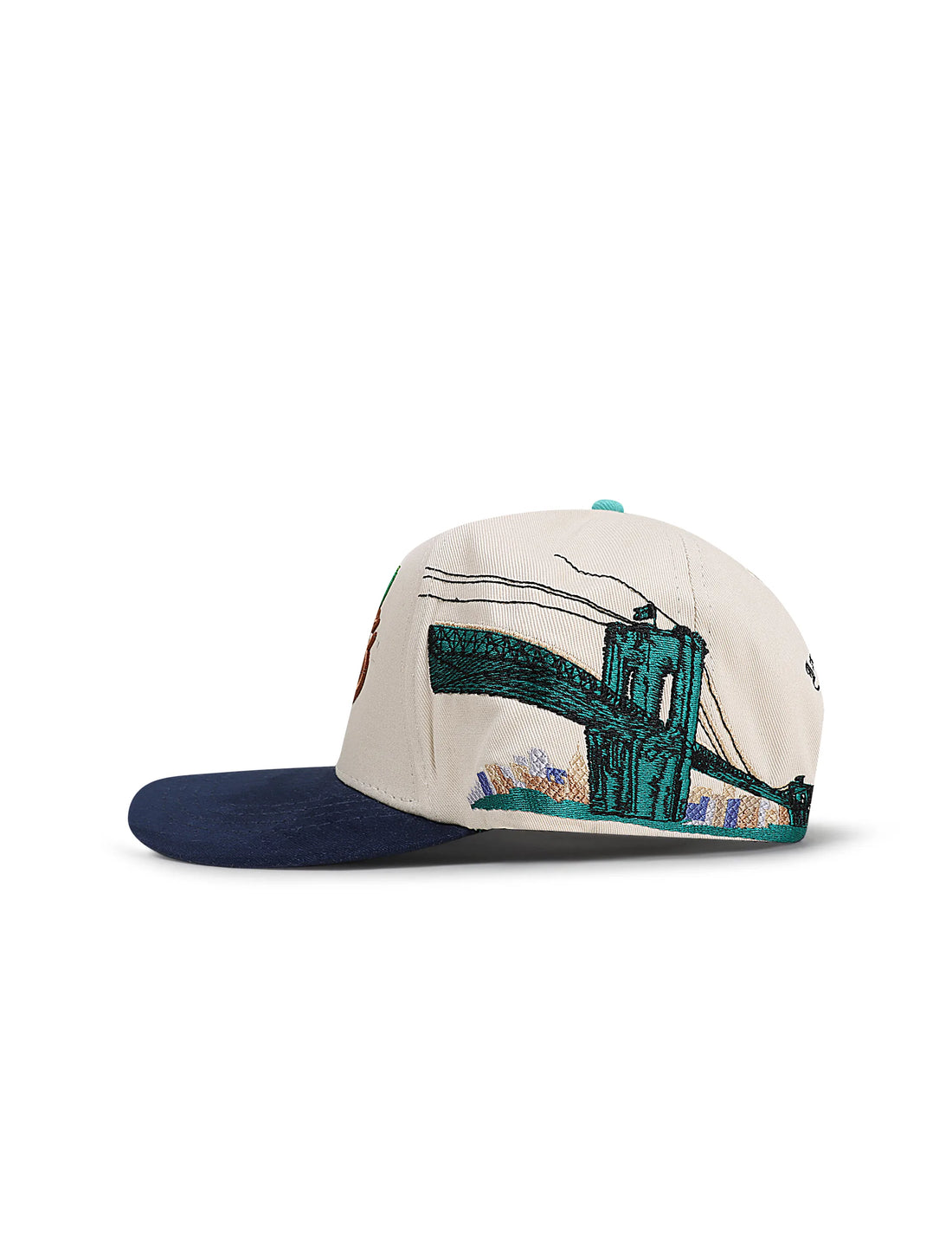GasNYC Rotten Apple Hat - Cream/Navy by Denim Exchange