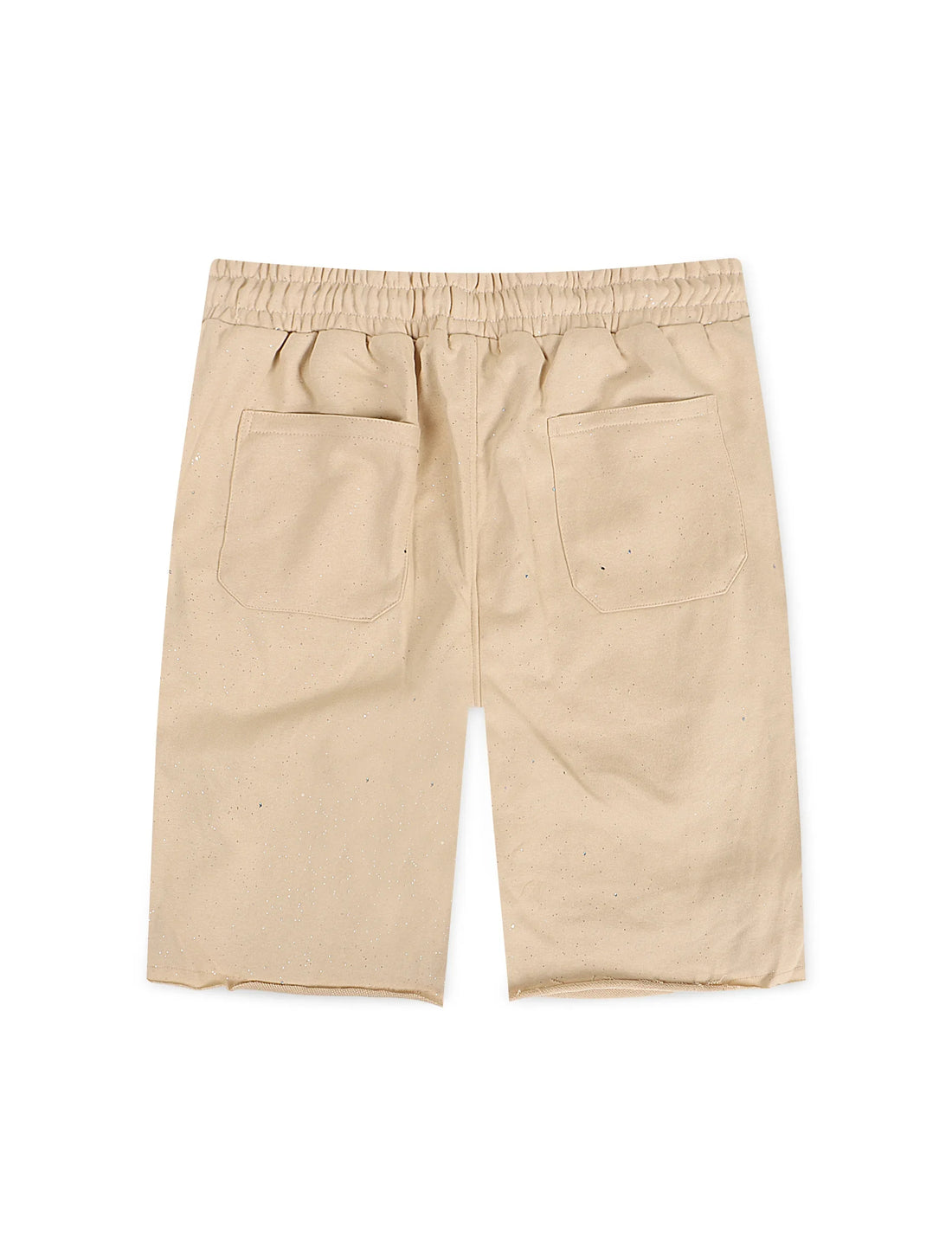 Bkys Rhinestone Shorts - Beige by Denim Exchange