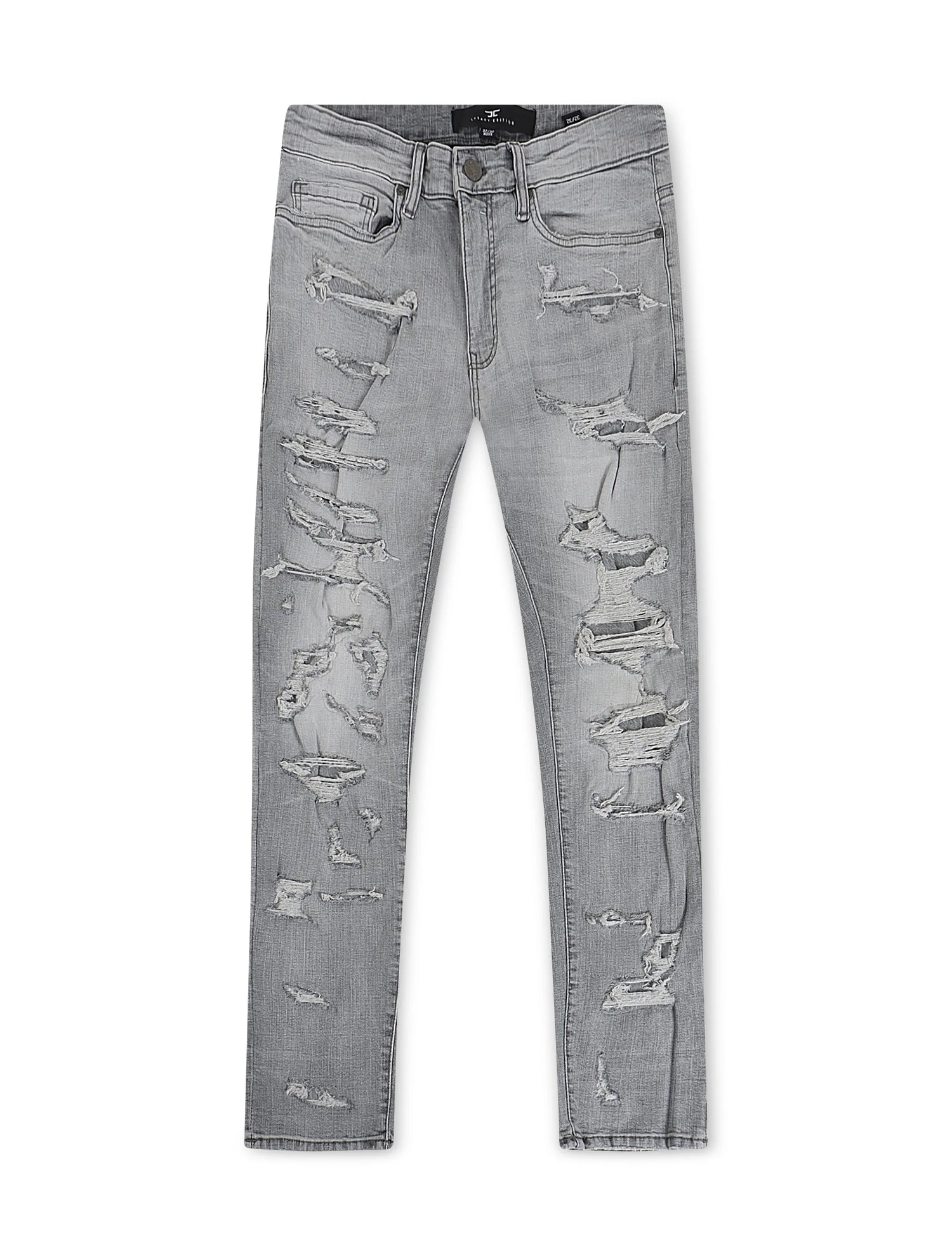 Jordan Craig Mens Vintage Washes Ross Fit - Light Grey by Denim Exchange