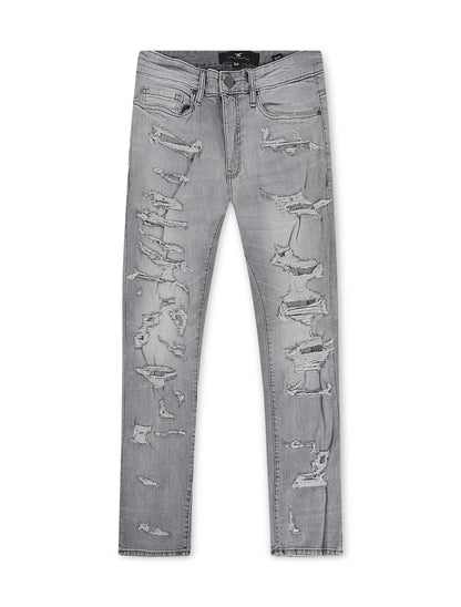 Jordan Craig Mens Vintage Washes Ross Fit - Light Grey by Denim Exchange