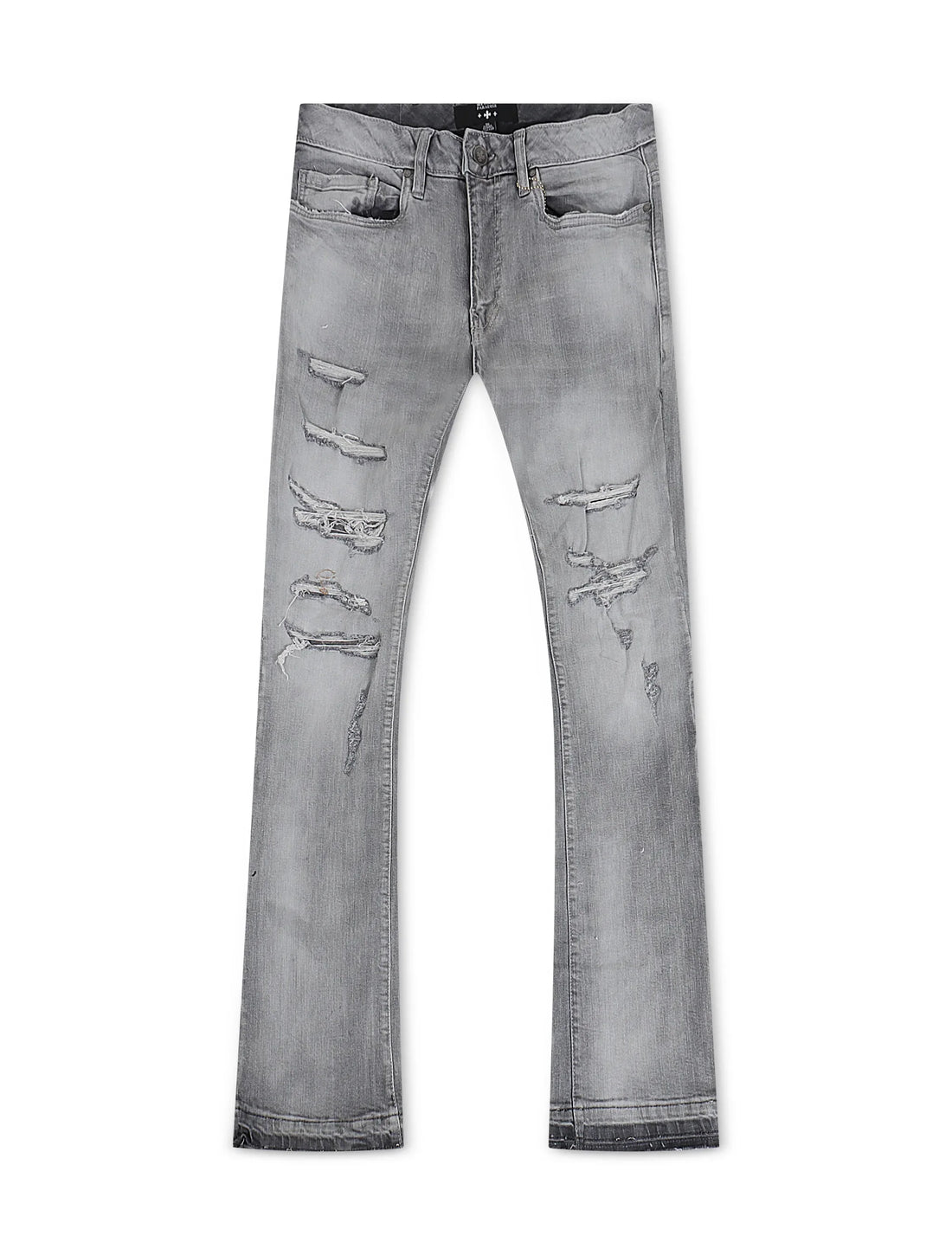 Jordan Craig Super Skinny Stacked Jean - Cement Wash by Denim Exchange