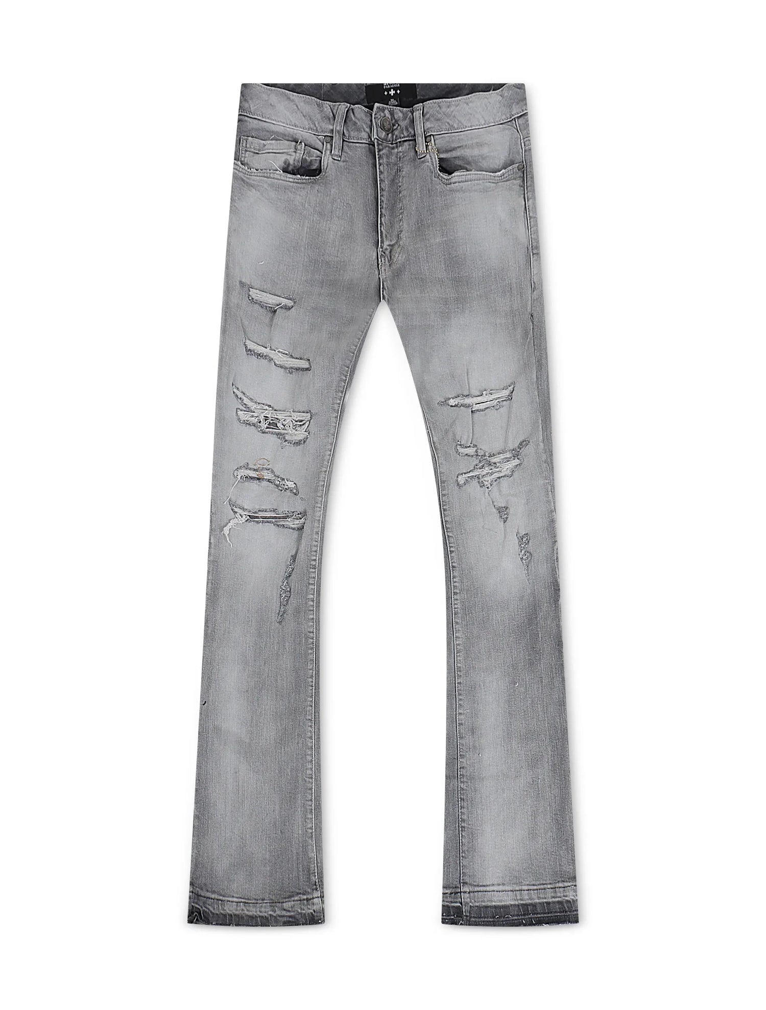 Jordan Craig Super Skinny Stacked Jean - Cement Wash by Denim Exchange