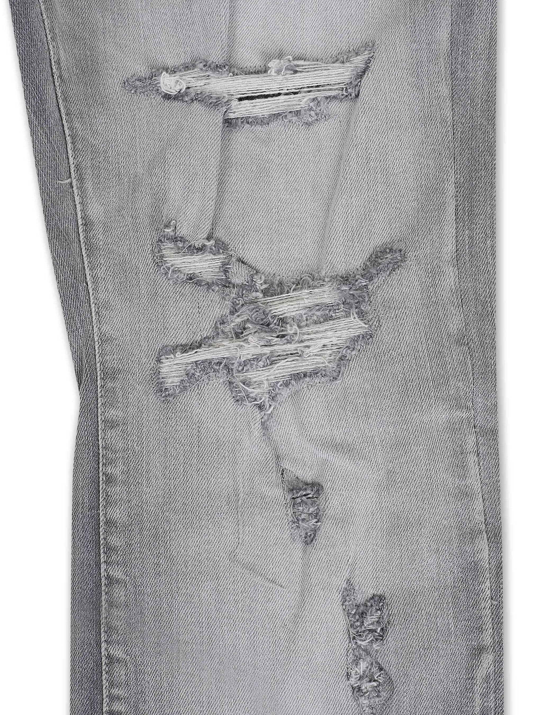 Jordan Craig Super Skinny Stacked Jean - Cement Wash by Denim Exchange
