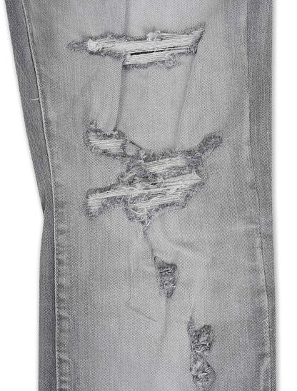 Jordan Craig Super Skinny Stacked Jean - Cement Wash by Denim Exchange