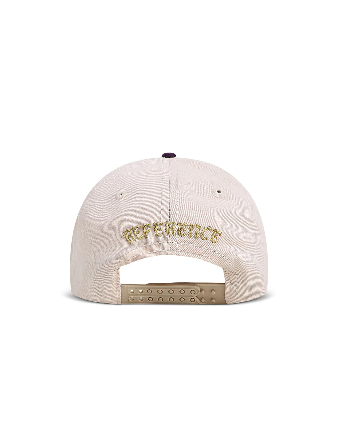 Reference Mens Paradise LA Hat - Cream/Purple by Denim Exchange
