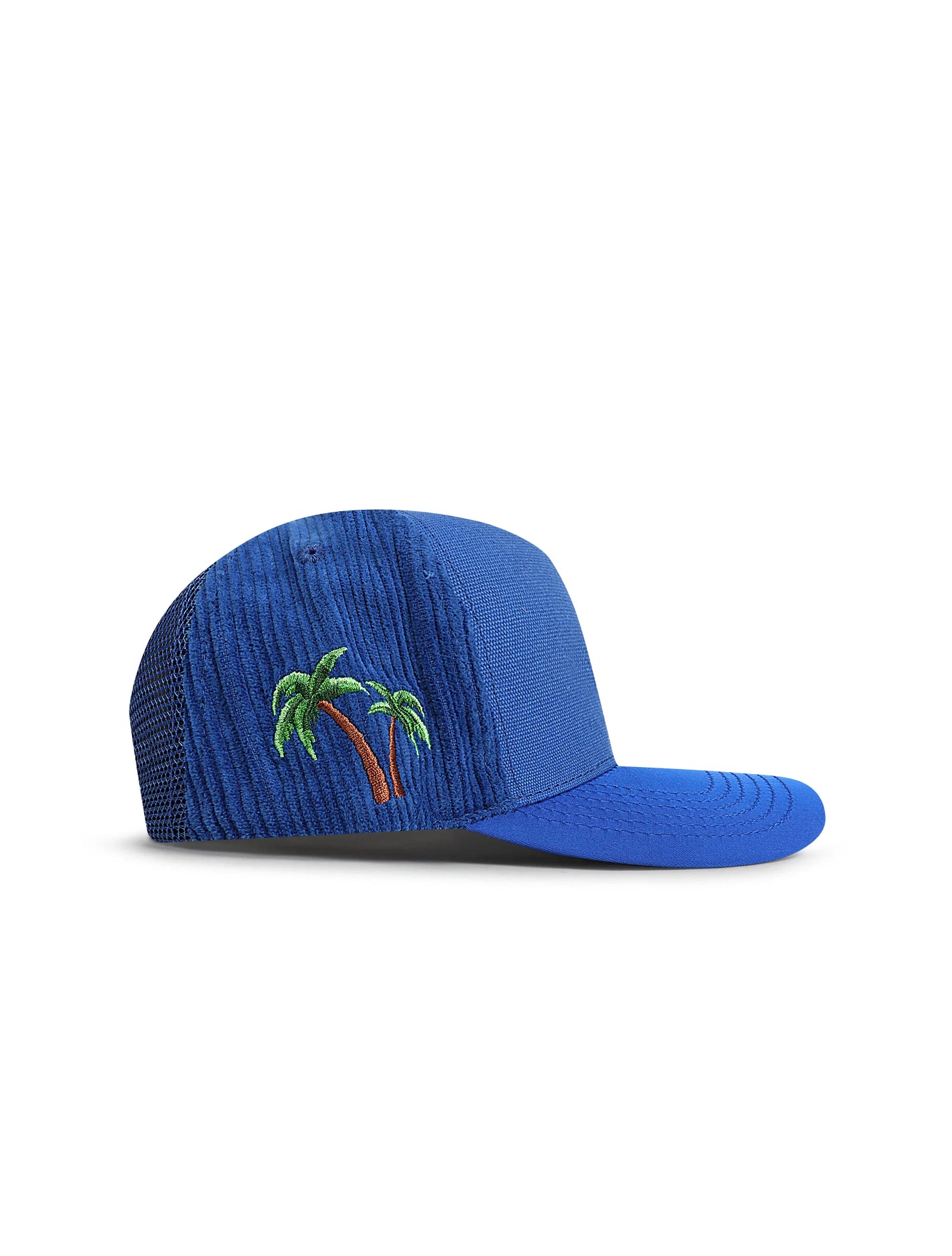 Reference Mens Paradise LA Multipanel Hat - Royal Blue by Denim Exchange