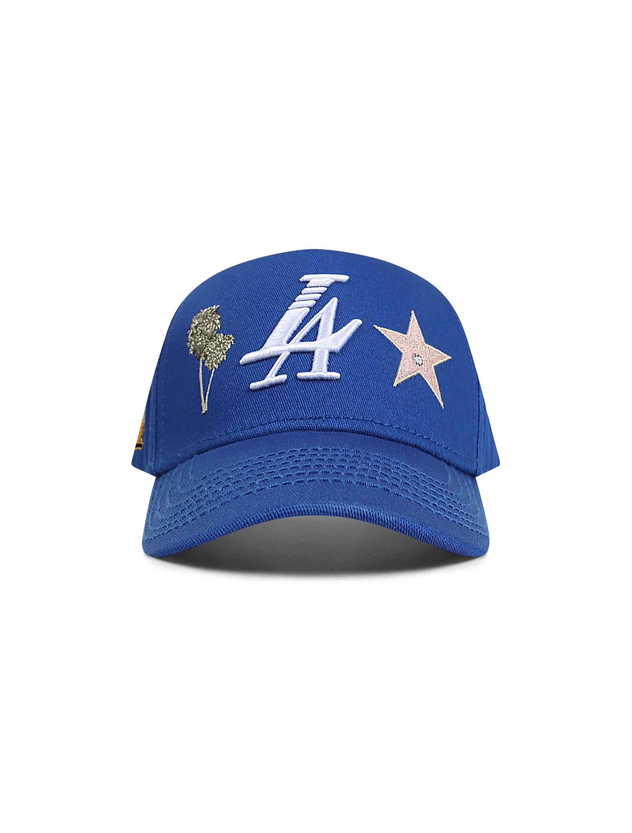 Reference Mens Cali LA Hat - Blue by Denim Exchange
