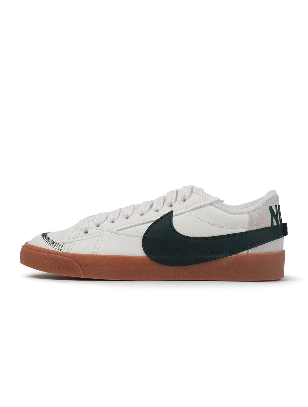 Nike Mens Blazer Low Jumbo - Sail/Green by Denim Exchange