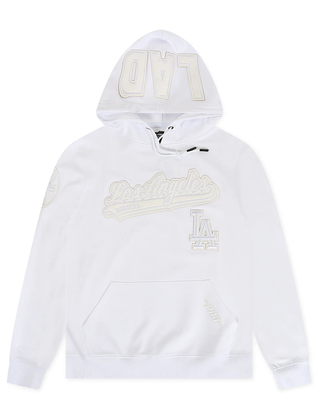 Pro Standard LA Dodgers White Out Hoodie - White by Denim Exchange