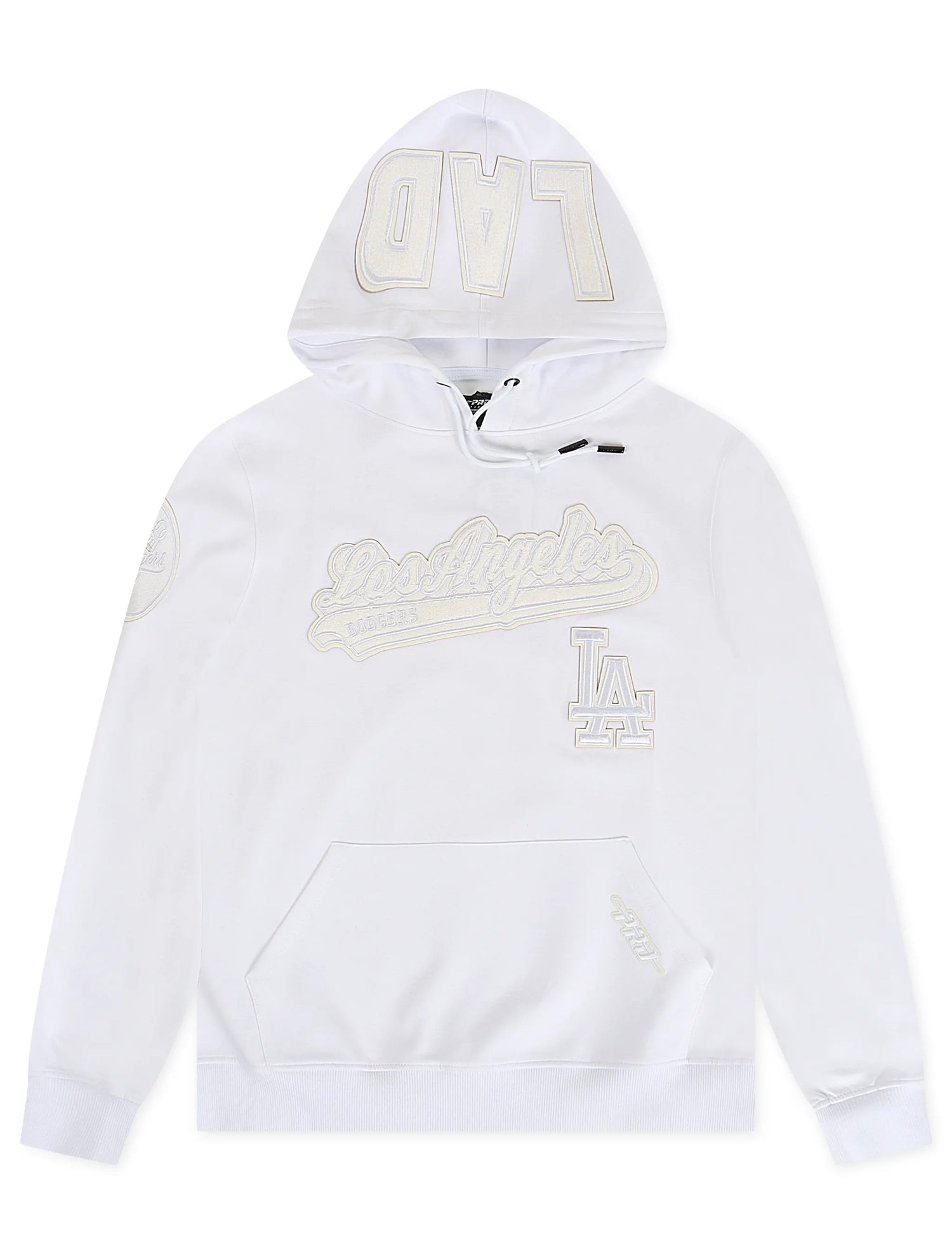 Pro Standard LA Dodgers White Out Hoodie - White by Denim Exchange