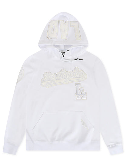 Pro Standard LA Dodgers White Out Hoodie - White by Denim Exchange