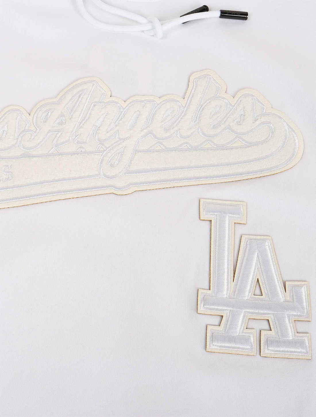 Pro Standard LA Dodgers White Out Hoodie - White by Denim Exchange