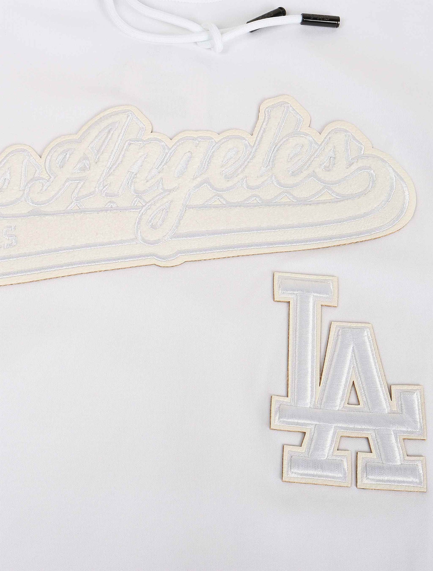 Pro Standard LA Dodgers White Out Hoodie - White by Denim Exchange