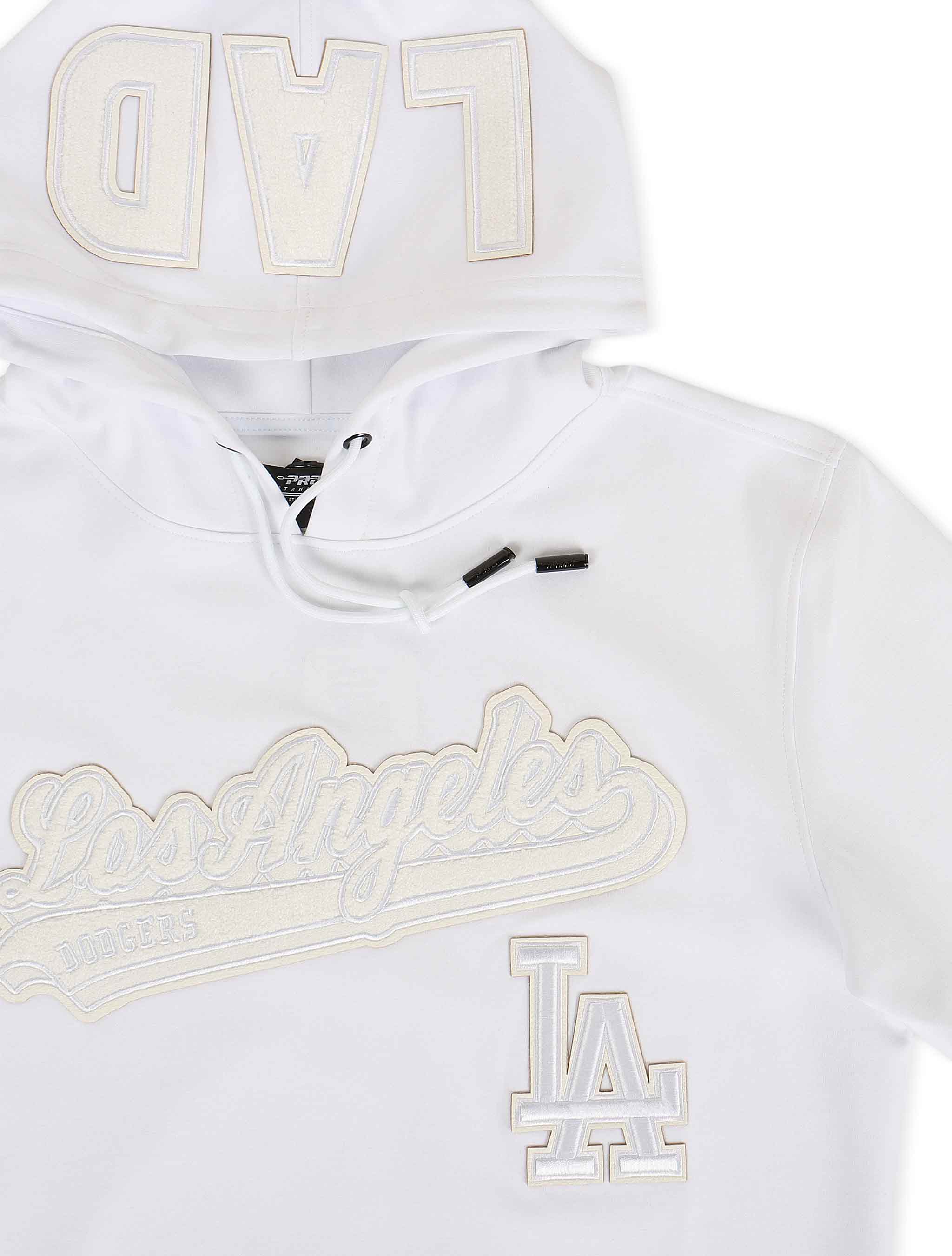 Pro Standard LA Dodgers White Out Hoodie - White by Denim Exchange