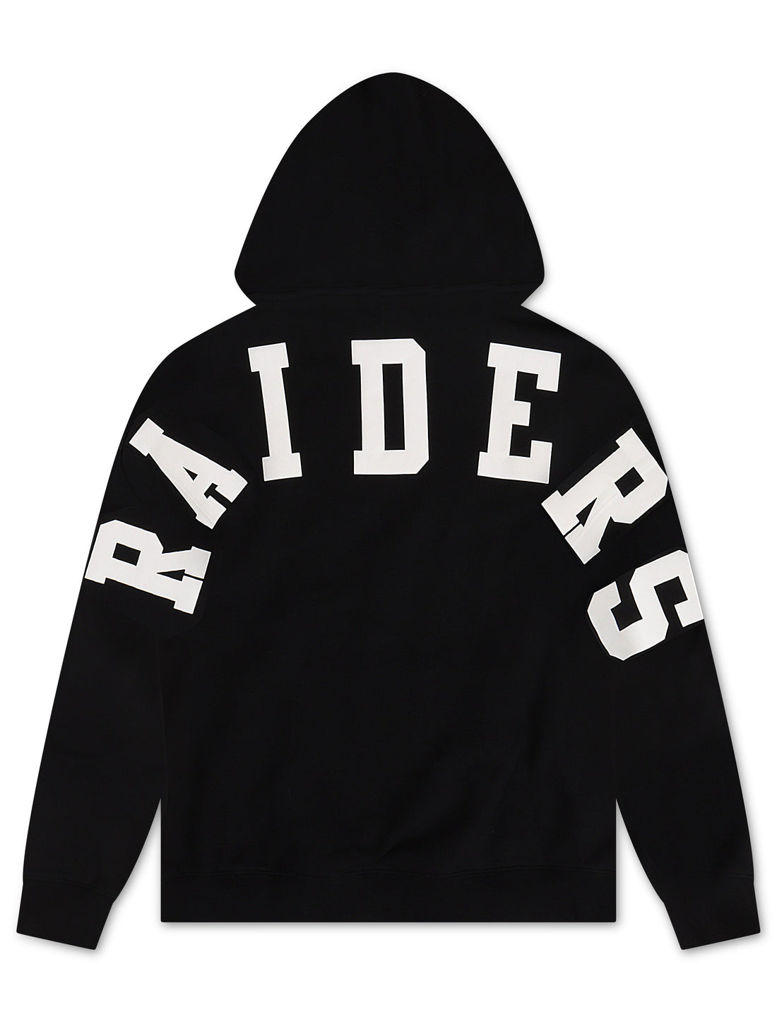 Pro Standard Las Vegas Raiders Wingspan Drop Shoulder Hoodie - Black by Denim Exchange
