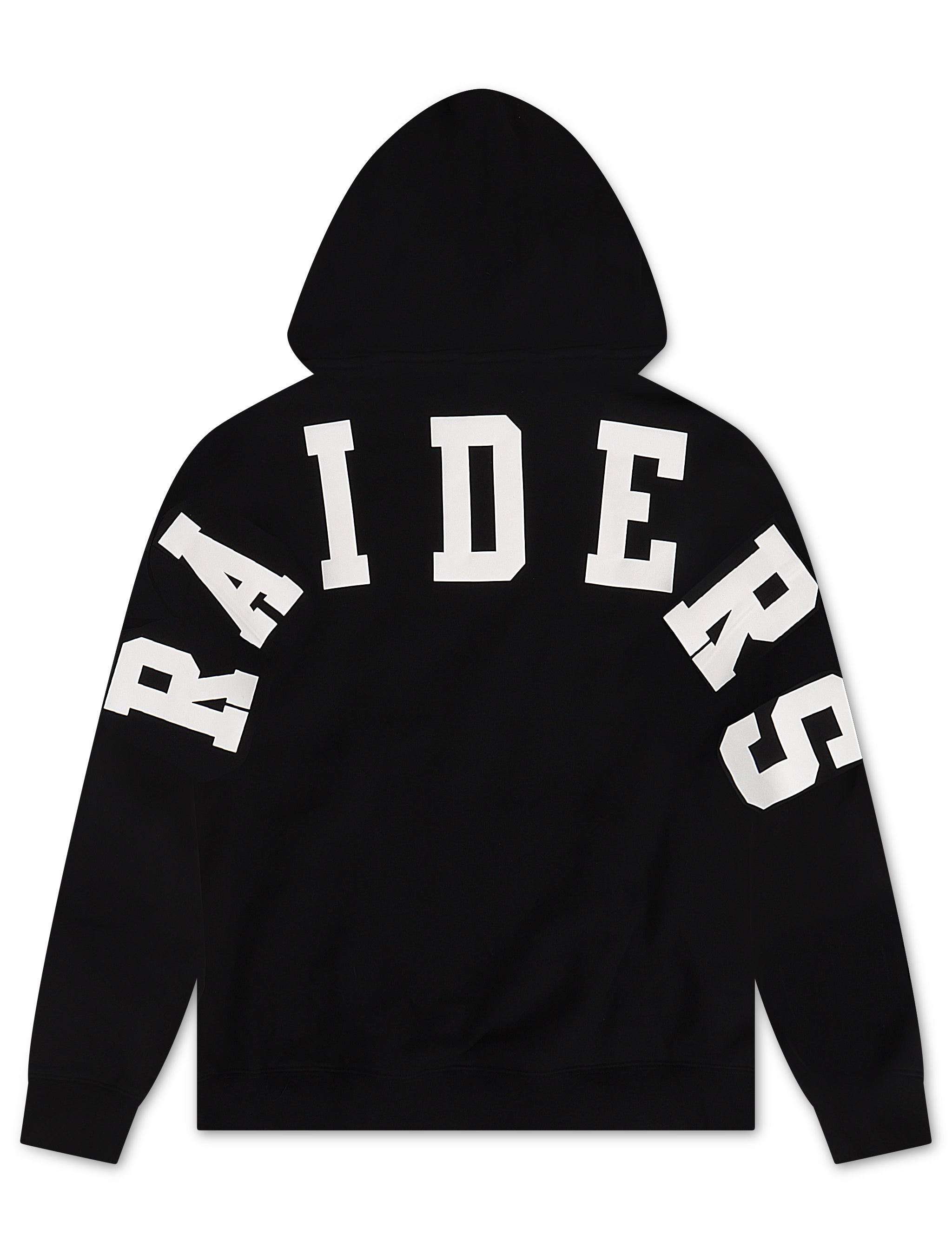 Pro Standard Las Vegas Raiders Wingspan Drop Shoulder Hoodie - Black by Denim Exchange