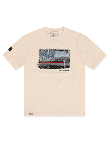 Smugglers Moon Tee - Ivory by Denim Exchange