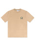 Lacoste Embroidered Badge Tee - Beige by Denim Exchange