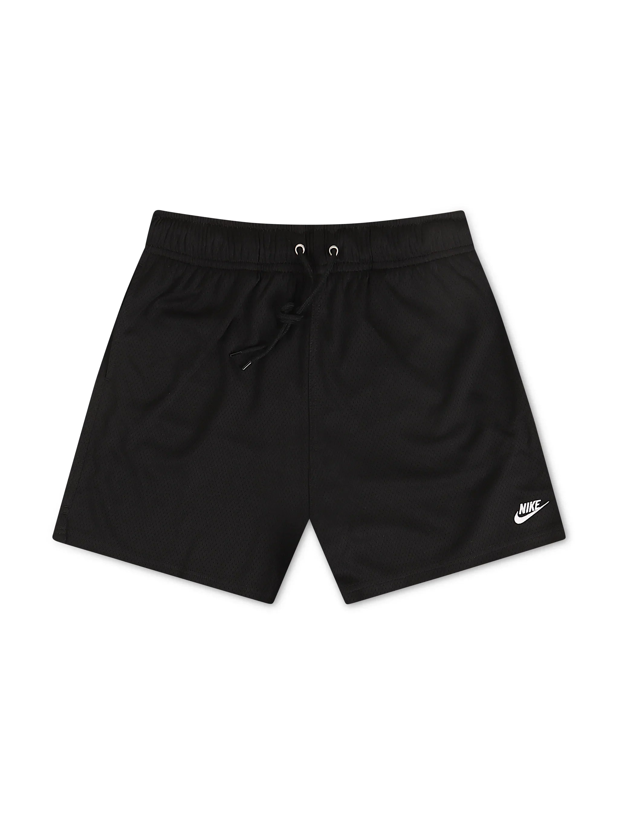 Nike Mens Club Mesh Flow Shorts - Black by Denim Exchange