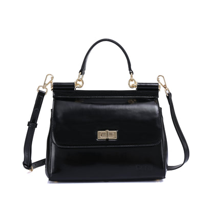 Lady Bag 3 - Semi-Patent Black by Doshi FCSA