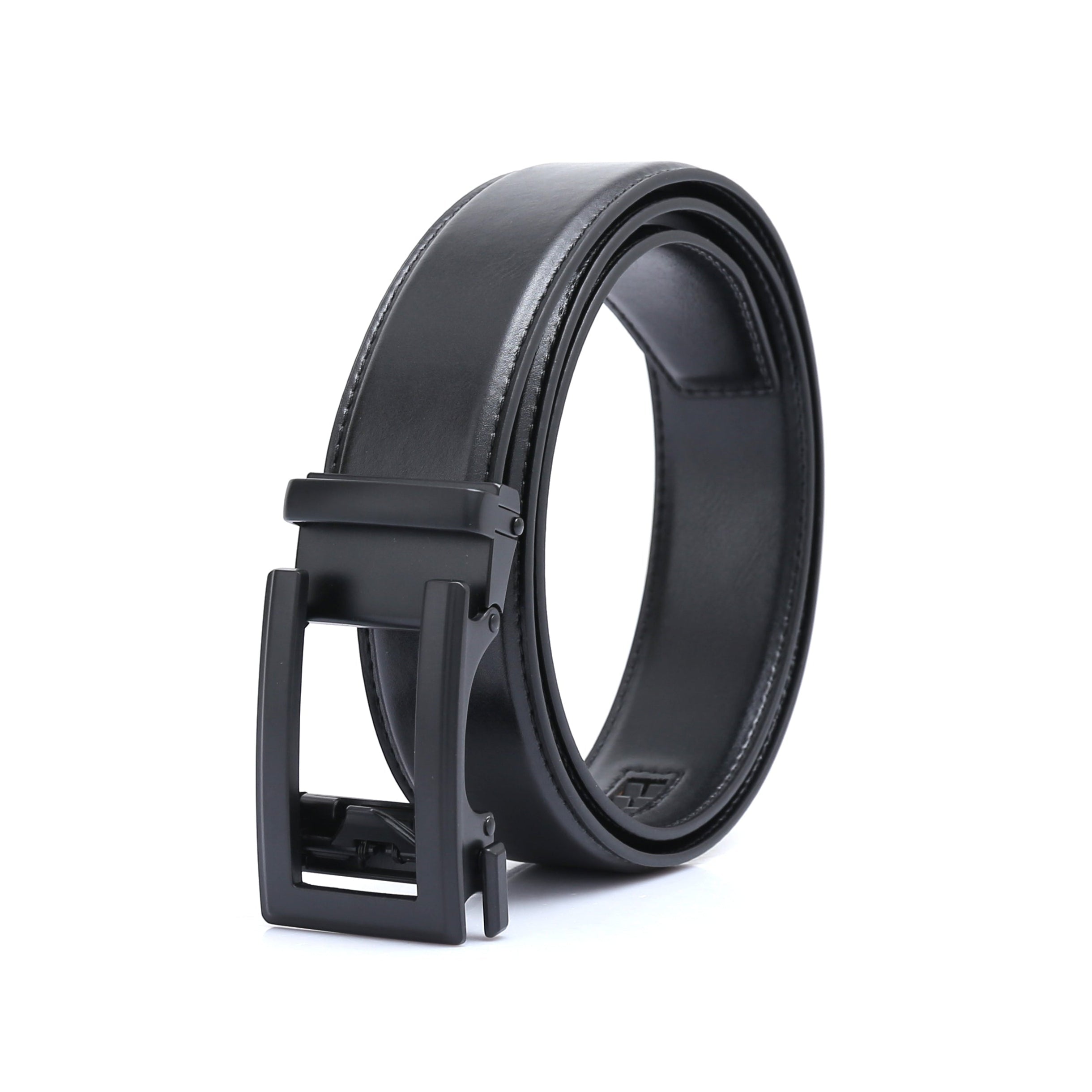 Auto 1 Vegan Belt - Matte Black Buckle (Brown All Sizes, Black only up to size 34) by Doshi FCSA
