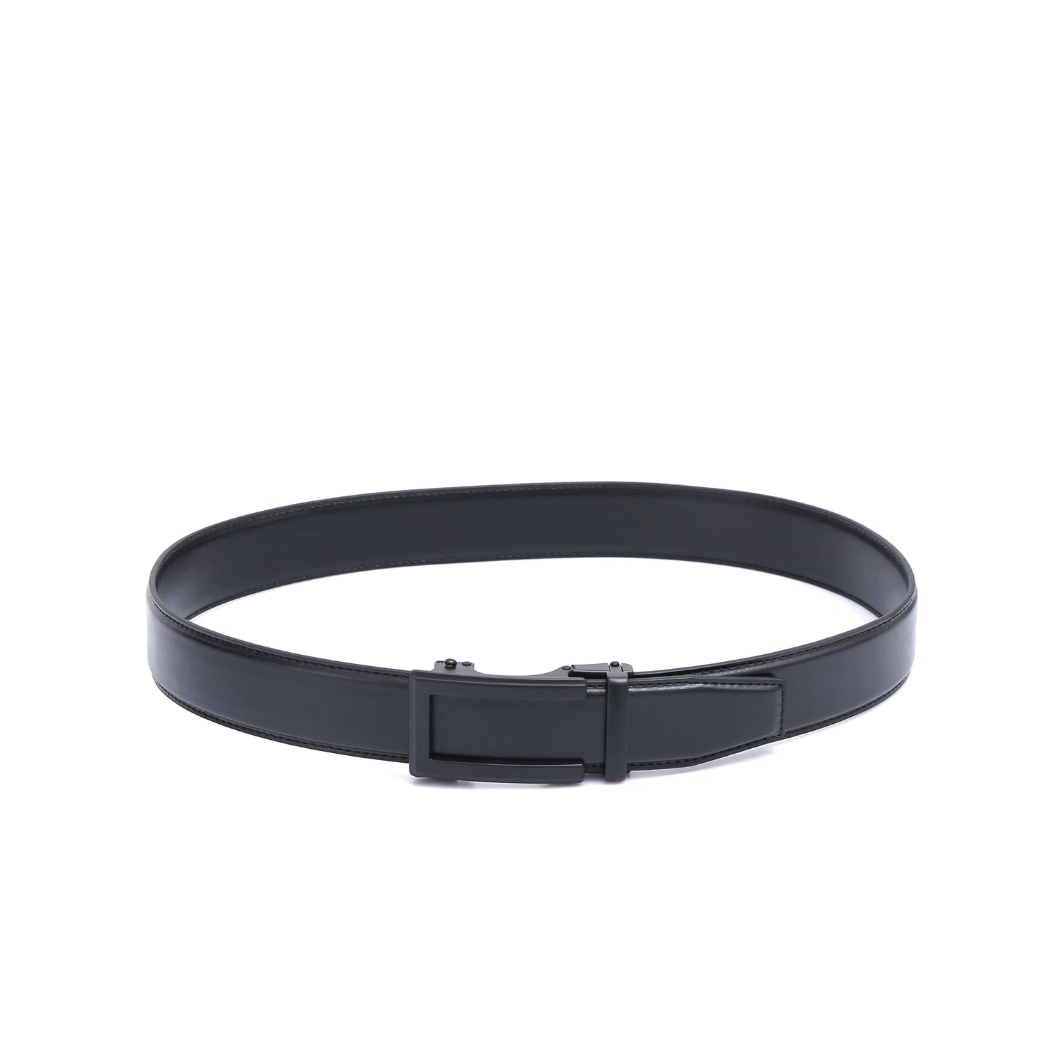 Auto 1 Vegan Belt - Matte Black Buckle (Brown All Sizes, Black only up to size 34) by Doshi FCSA