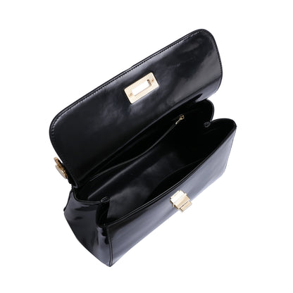 Lady bag 3 - semi-patent black