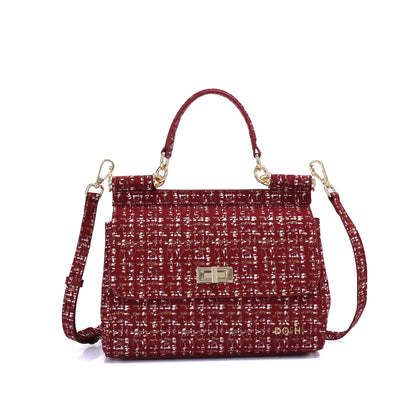 Lady Bag 3 - Printed Royal Red by Doshi FCSA