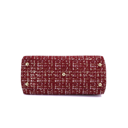 Lady Bag 3 - Printed Royal Red by Doshi FCSA