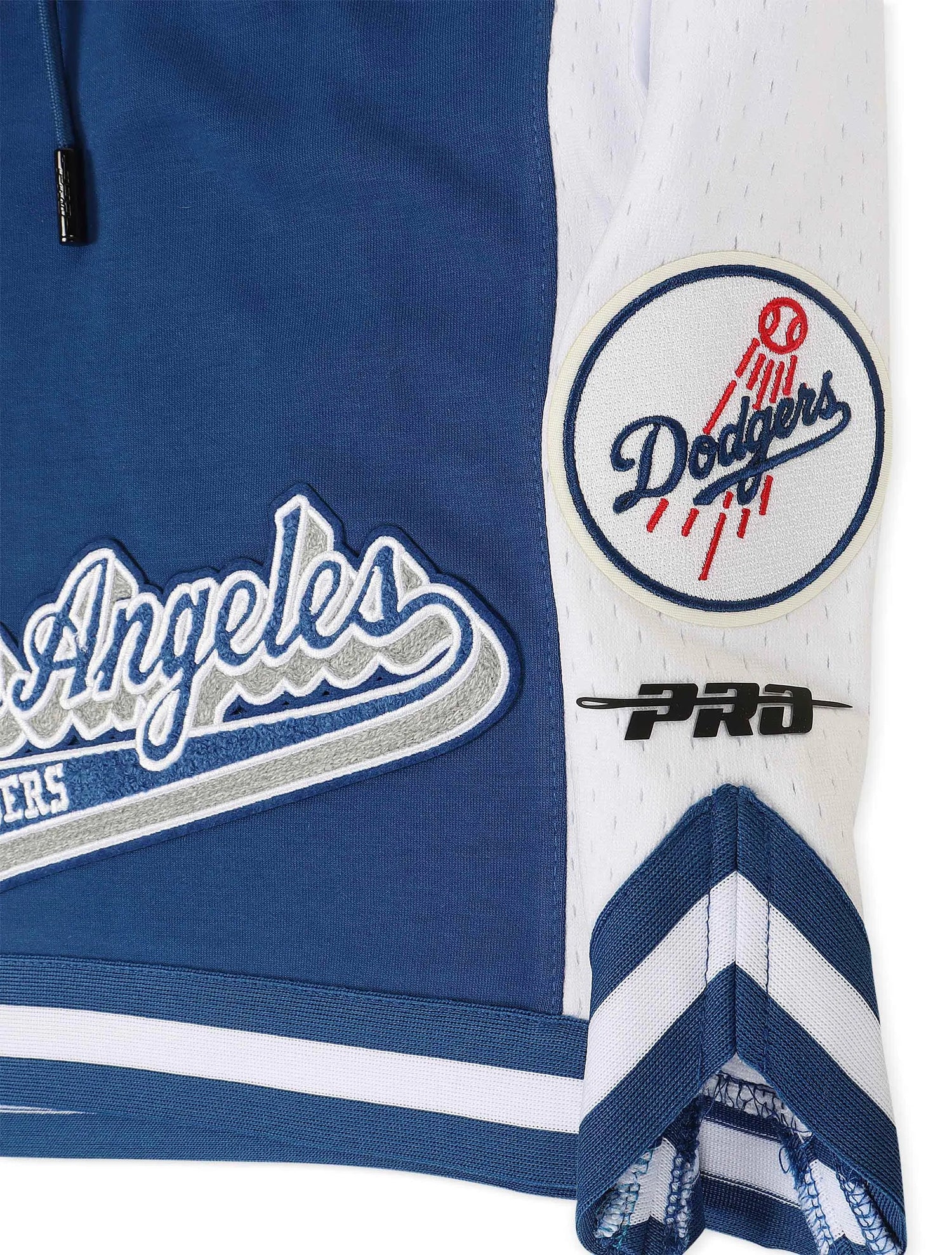 Pro Standard LA Dodgers City Script Tail Shorts - Royal Blue by Denim Exchange