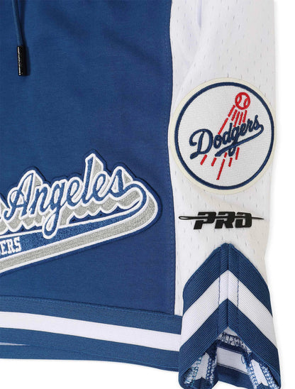 Pro Standard LA Dodgers City Script Tail Shorts - Royal Blue by Denim Exchange