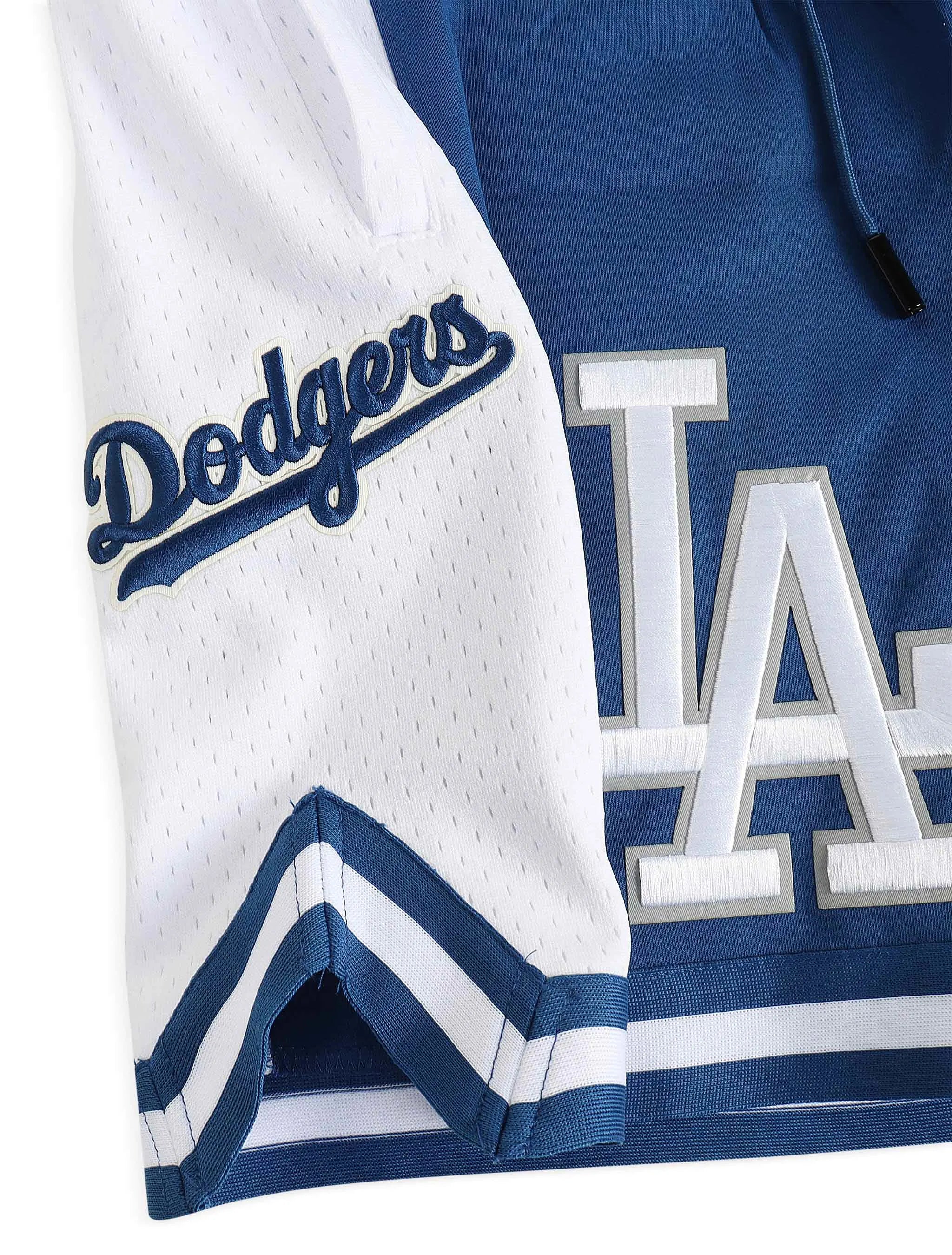 Pro Standard LA Dodgers City Script Tail Shorts - Royal Blue by Denim Exchange