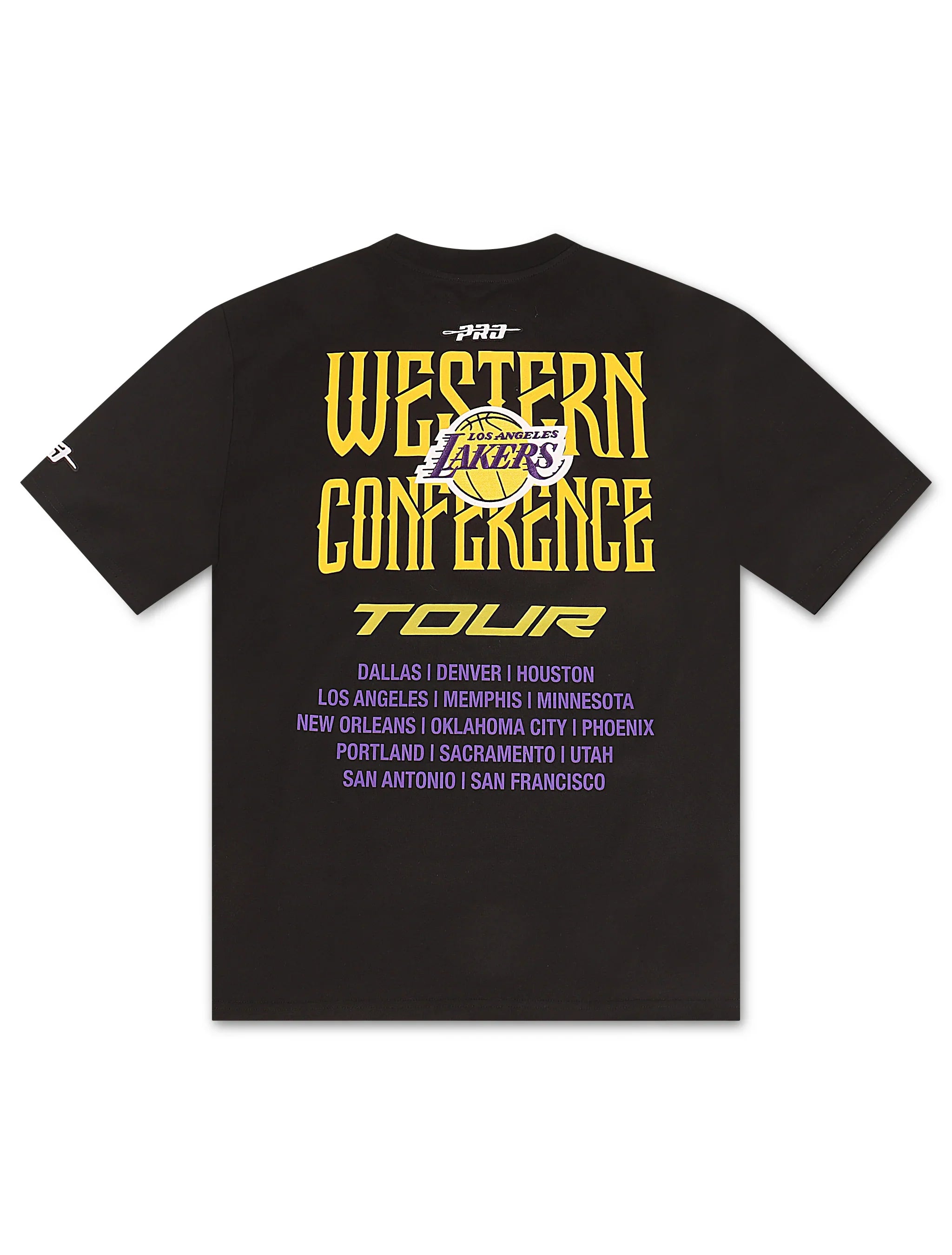 Pro Standard LA Lakers City Tour Tee - Black by Denim Exchange