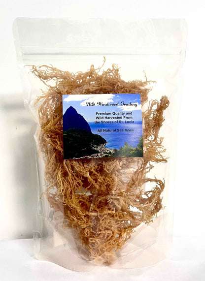 Certified Pure Wild Harvested Organic Gold Raw Sea Moss