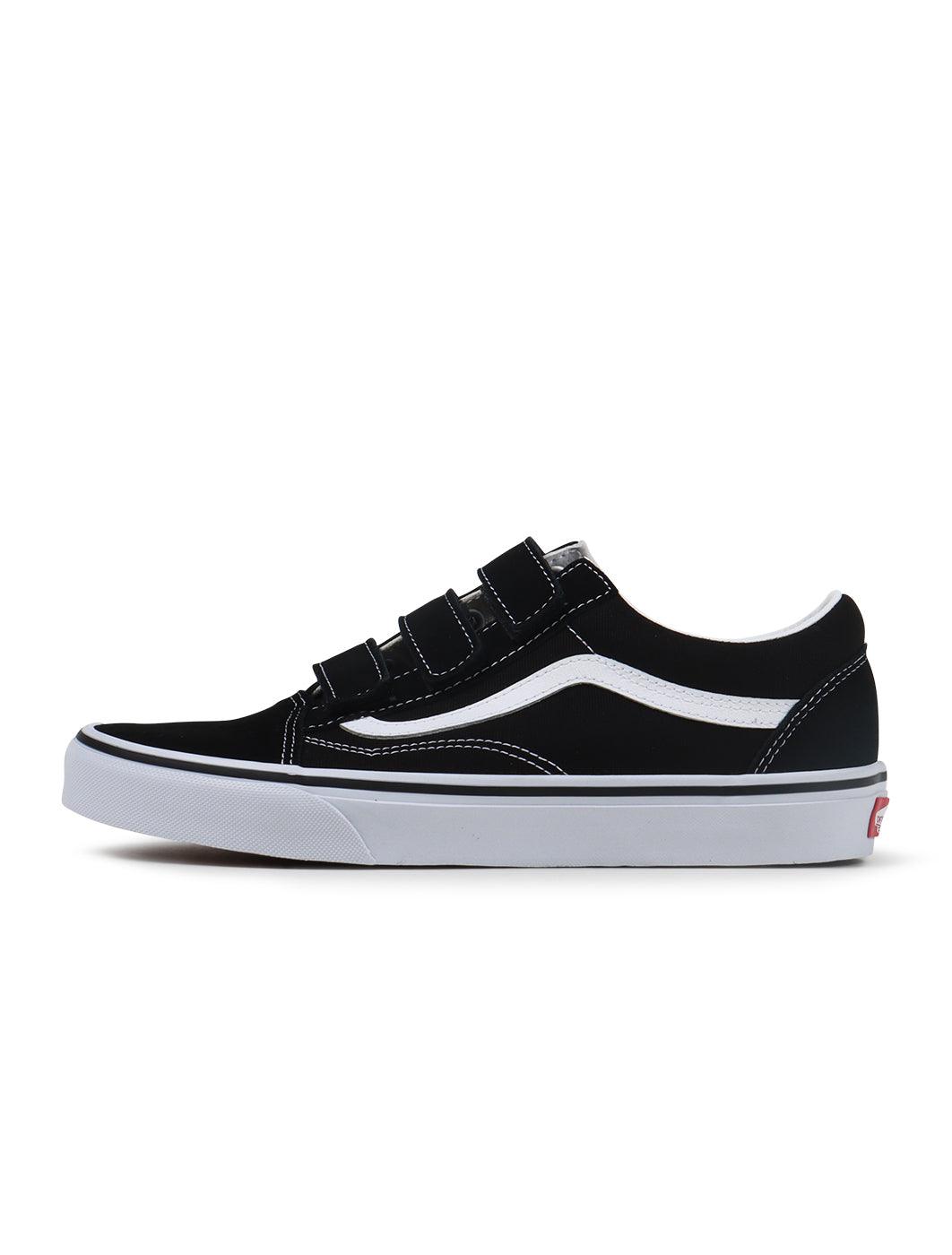 Vans Mens Old Skool Strap - Black/White by Denim Exchange