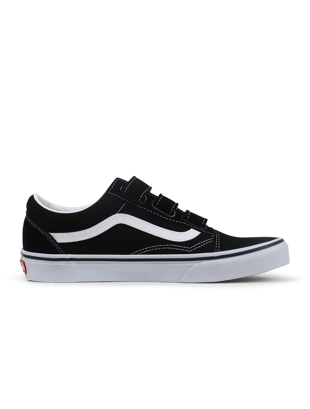 Vans Mens Old Skool Strap - Black/White by Denim Exchange