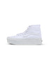 Vans Big Kids Sk8-Hi Tapered - Canvas True White by Denim Exchange