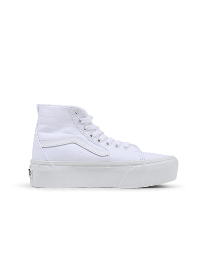 Vans Big Kids Sk8-Hi Tapered - Canvas True White by Denim Exchange