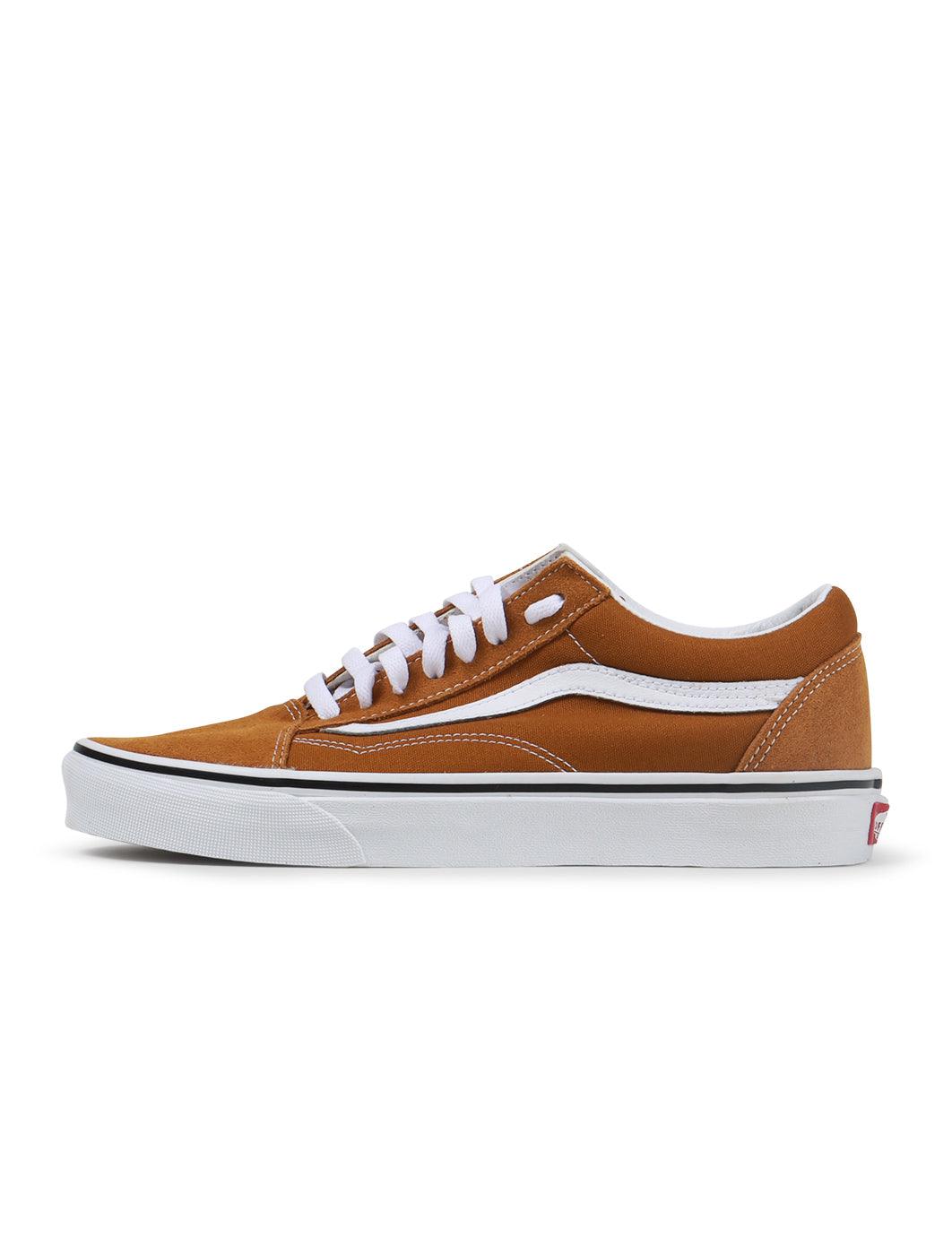 Vans Mens Old Skool - Golden Brown by Denim Exchange