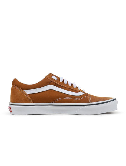 Vans Mens Old Skool - Golden Brown by Denim Exchange