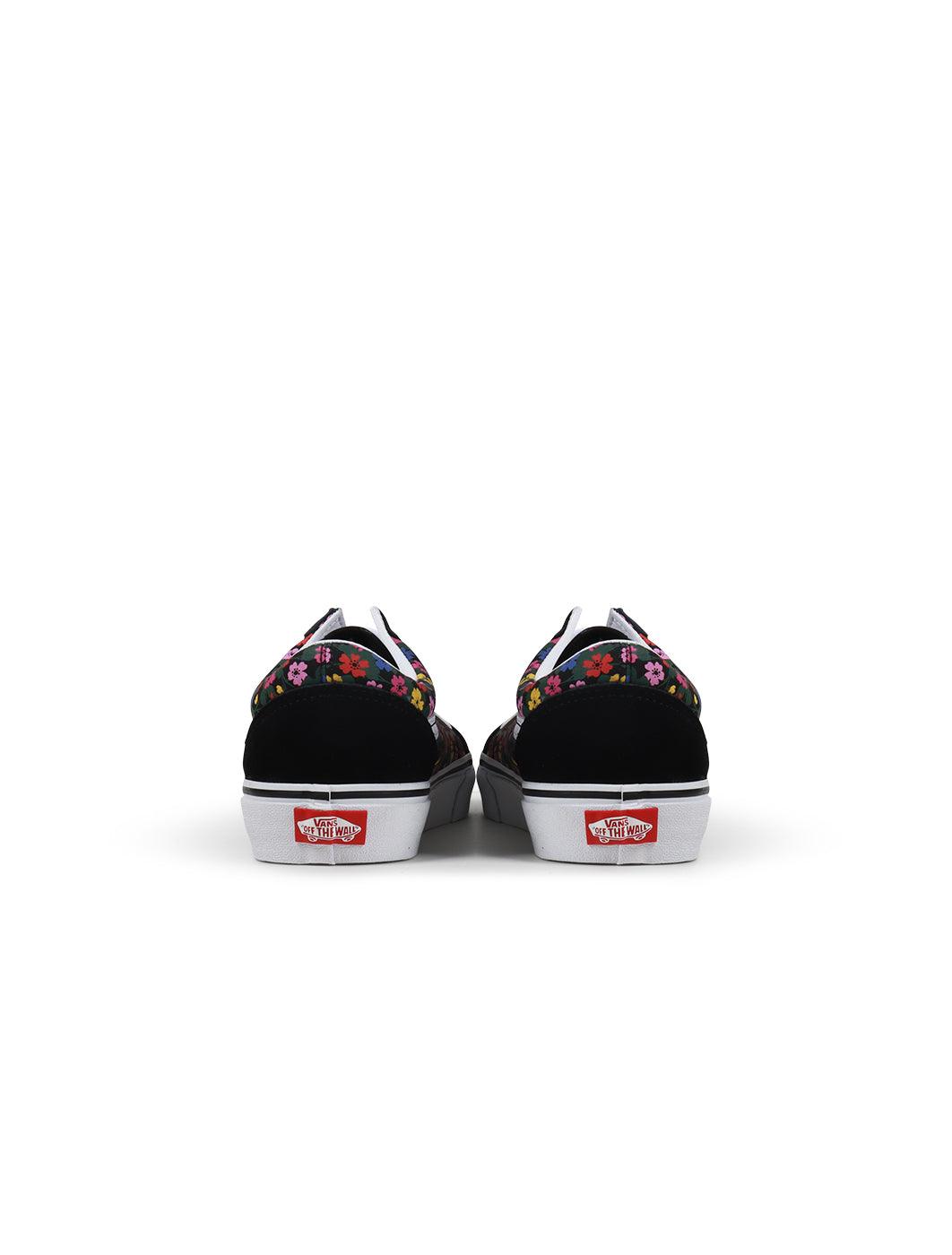 Vans Mens Old Skool - Floral Black by Denim Exchange