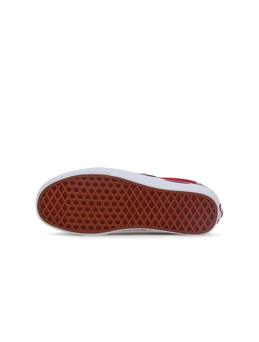 Vans Big Kids Classic Slip On - Checkerboard Red by Denim Exchange