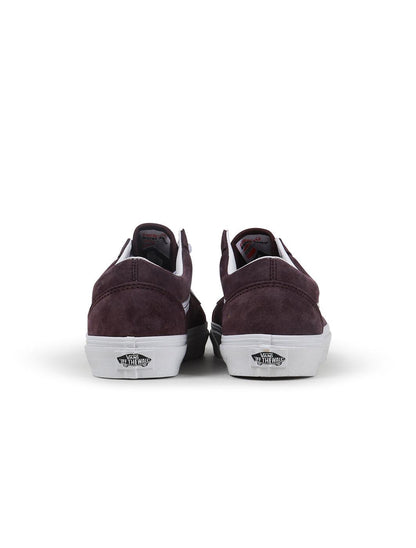 Vans Mens Old Skool - Pig Suede/Wine Tasting by Denim Exchange