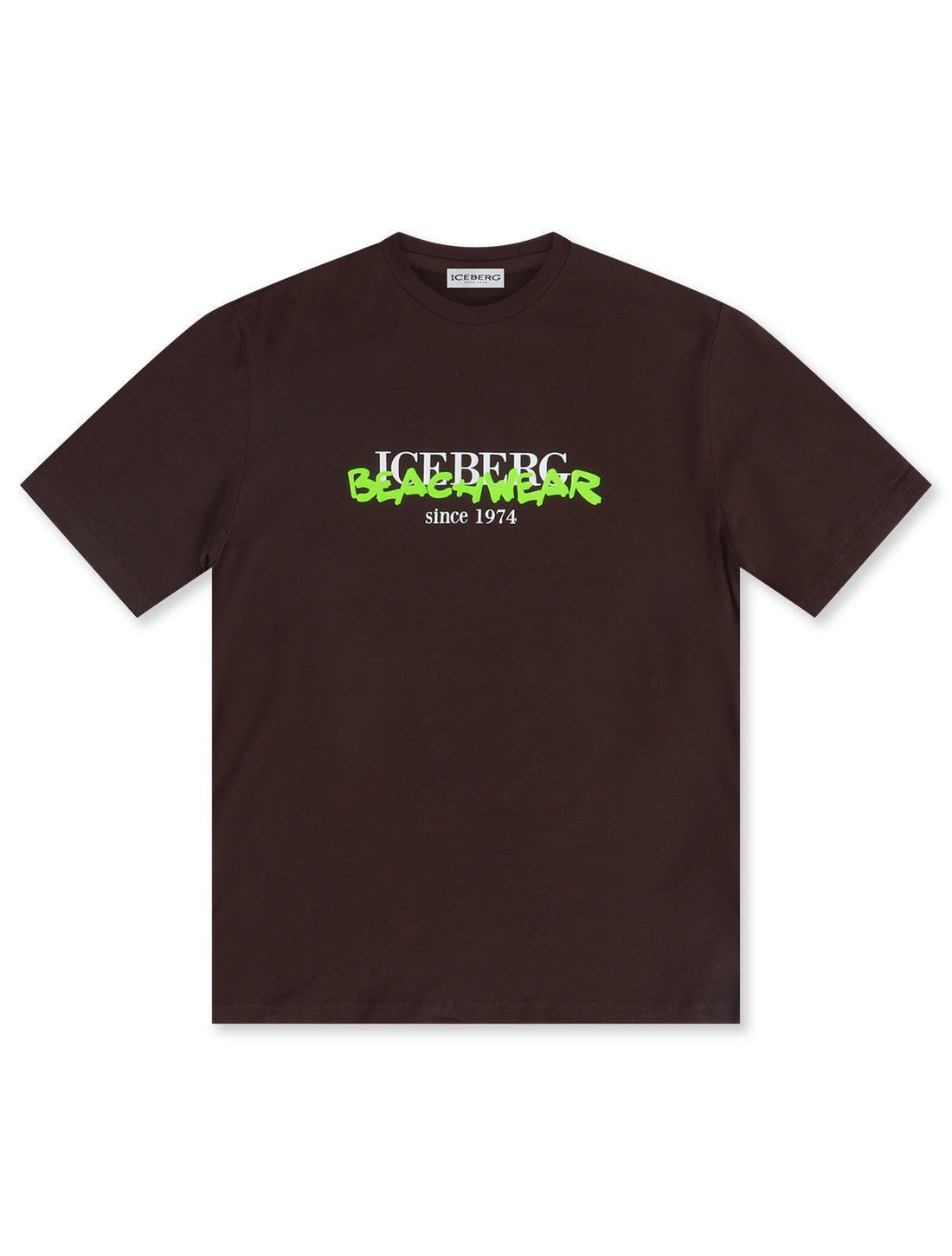 Iceberg Beachwear Tee - Brown by Denim Exchange
