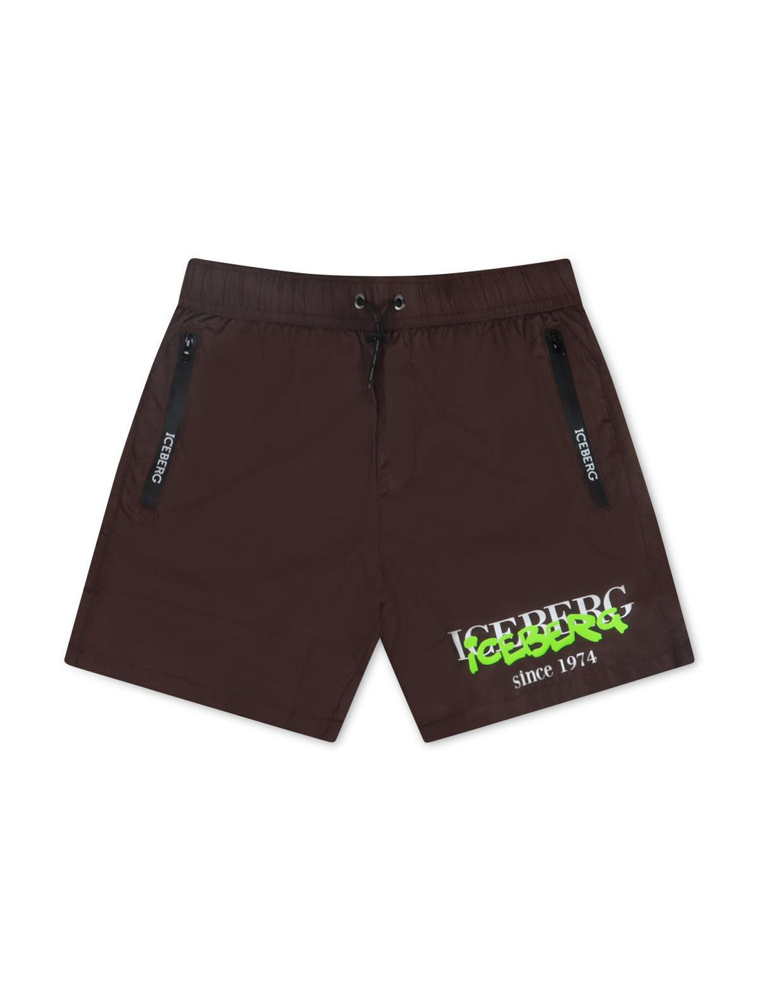 Iceberg Beachwear Shorts - Brown by Denim Exchange