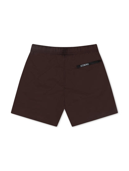 Iceberg Beachwear Shorts - Brown by Denim Exchange