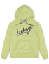 Iceberg Cursive Logo Hoodie - Lime by Denim Exchange