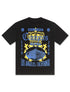 Campus La Via Cropped Tee - Black by Denim Exchange